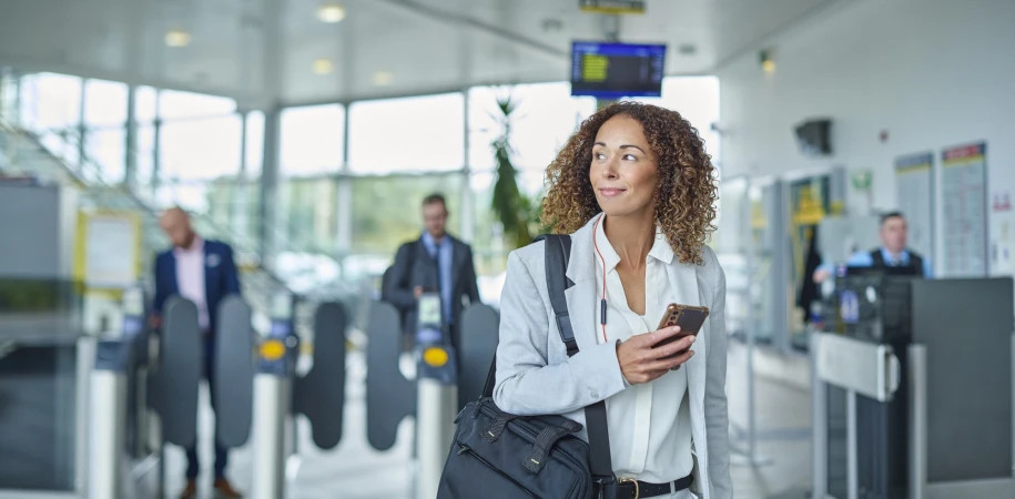 Female Business Traveller