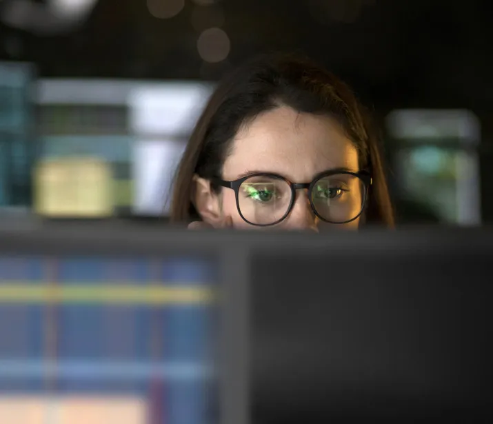 Female office worker