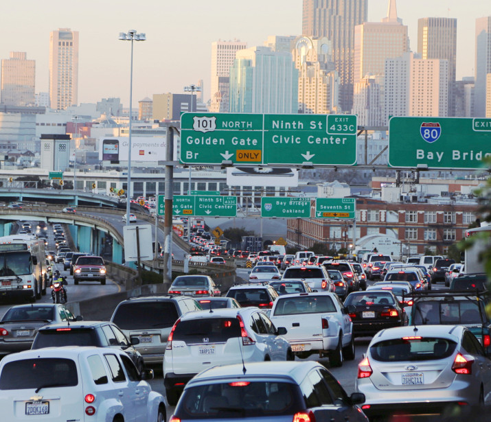 Traffic in San Francisco