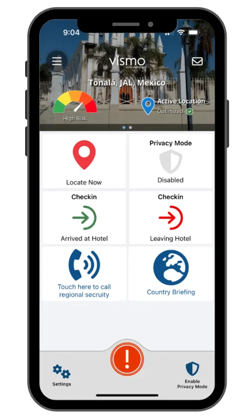 Vismo Locate & Protect App in Mexico