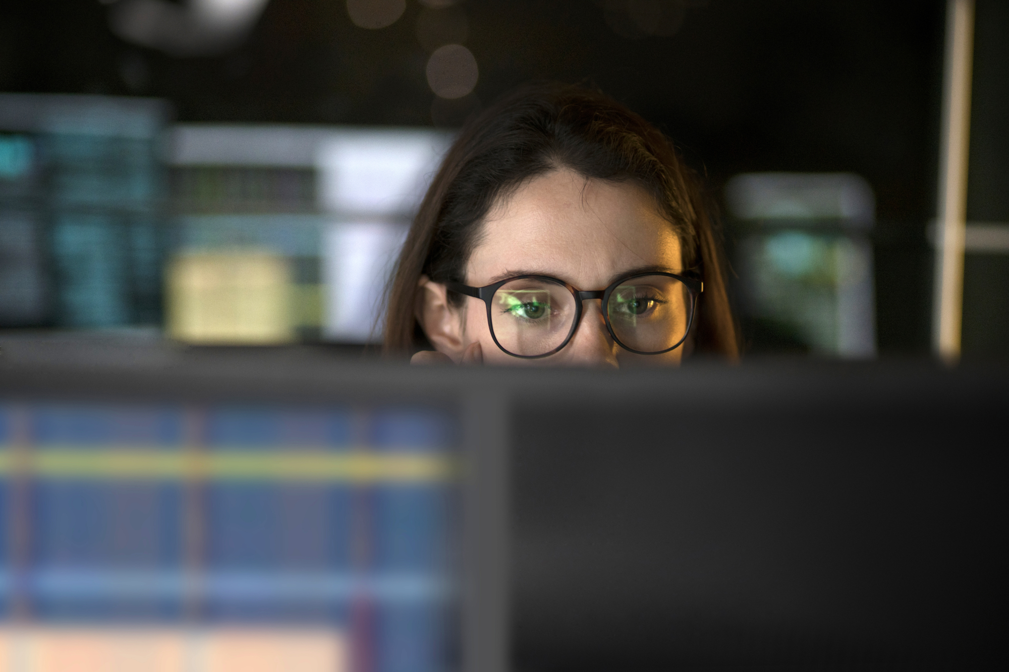 Female office worker